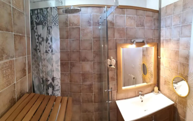 Chambre en ville dans un esprit campagne