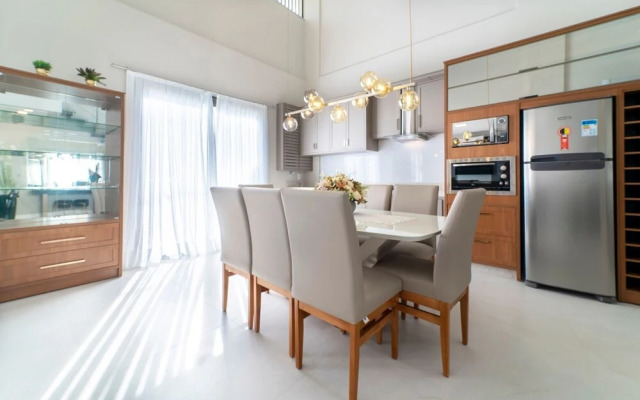 Aluguel Apartamento Garden com Jacuzzi e Terraço com Piscina - 883