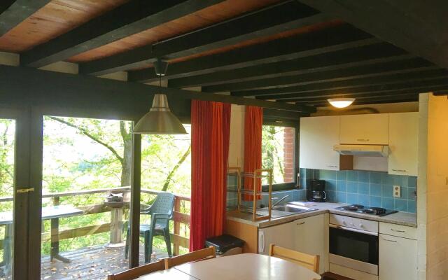 Nicely Furnished Bungalow with Fireplace near Maas