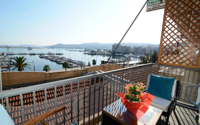 Kavala marina view studio