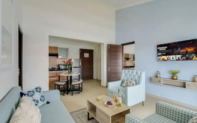 Premium 1BR in Calungute- Pool Sauna Near Beach