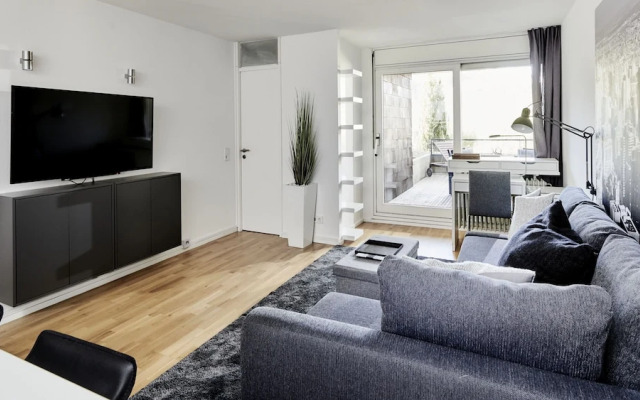 Kliniknahe 2-Zimmer Whg, große Terrasse im Grünen