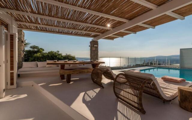 Luxury Ocean View Villa Mykonos Centre
