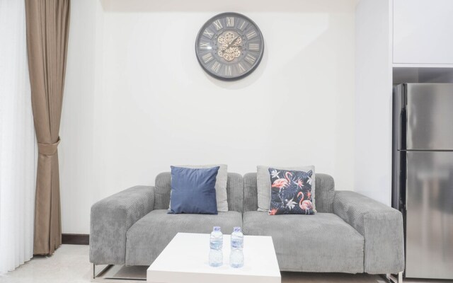 Elegant And Comfy 2Br At Permata Hijau Suites Apartment