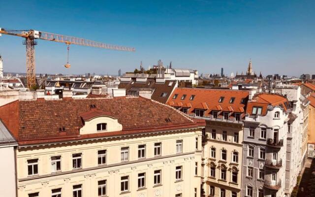 Mitten im Achten. Zentrale Wohnung in Wien