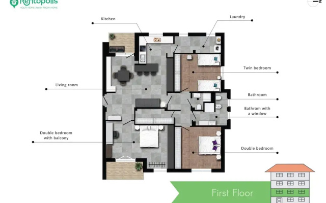 Lotto - Super Modern Penthouse in Fiera Milano City Area