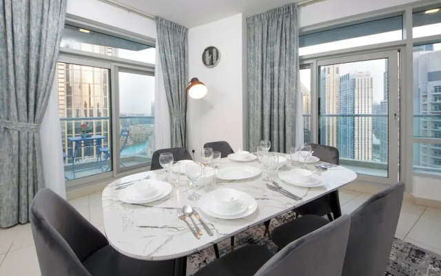 Silk Valley-Luxury 2B Burj Khalifa View