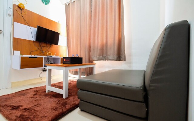 2BR Green Pramuka City Apartment Direct Access to Mall