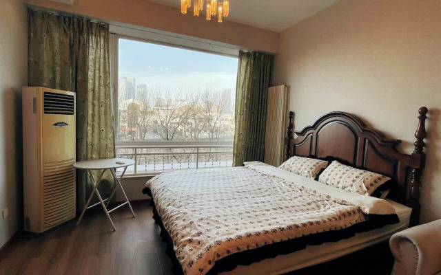 Beijing Furnished Apt with Queen bed