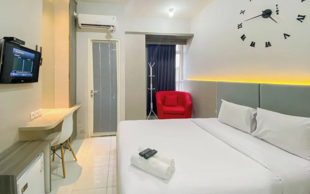 Comfortable 1Br Without Living Room At Amartha View Apartment