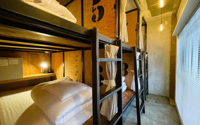 365BASE outdoor hostel