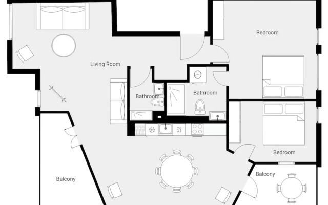 The Pier Penthouse by Daniel&Jacob's