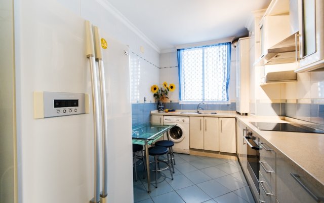 RentAndHomes Los Boliches Blue&Green Apt