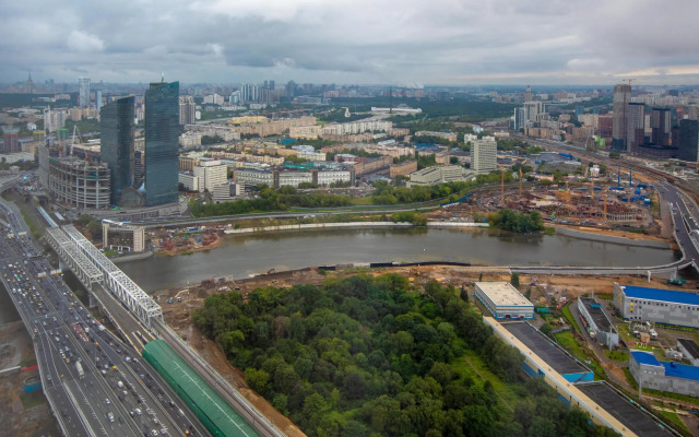 There is an apartment on the 1st Krasnogvardeisky passage