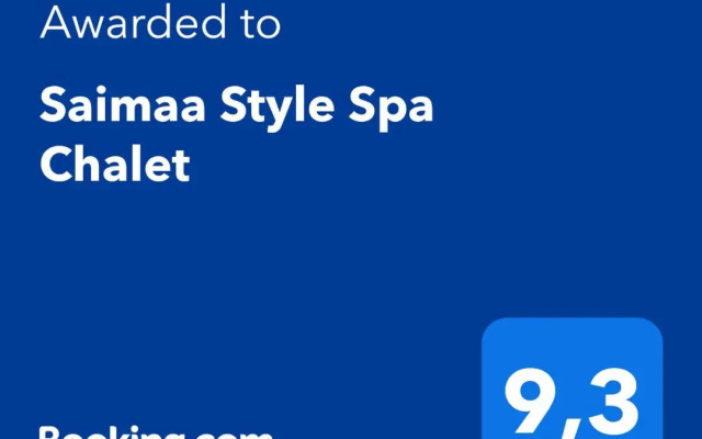 Saimaa Style Spa Chalet
