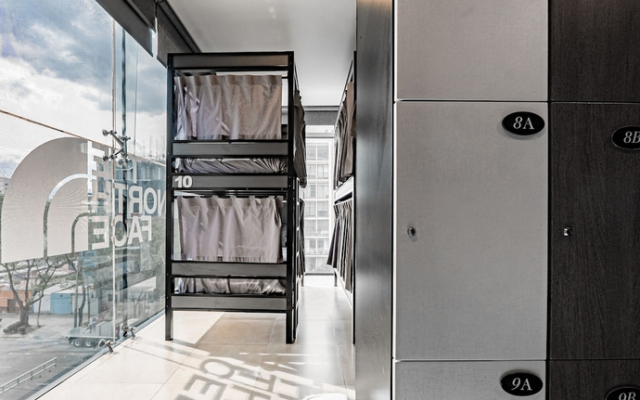 Bed in mixed room near Coyoacan