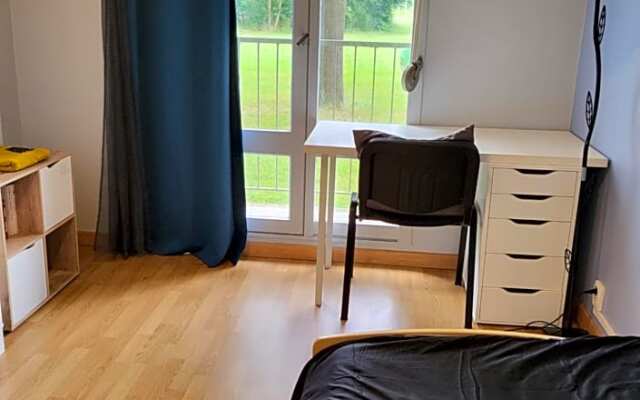 chambre privée dans un appartement étudiant
