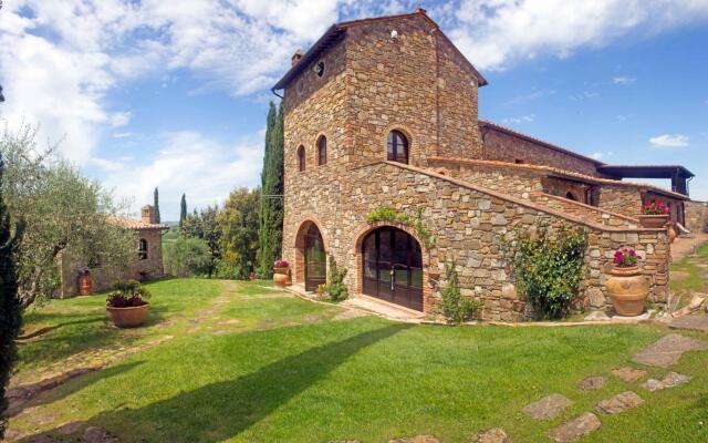 Typical Stone House Looking Banfi Wineries