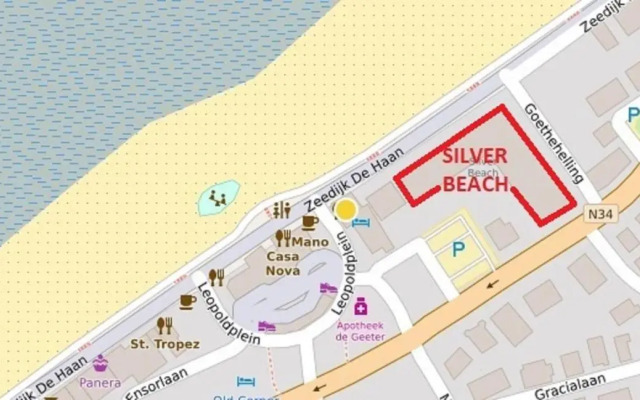 Strandvakantieappartement Zilverstrand - met binnenzwembad!
