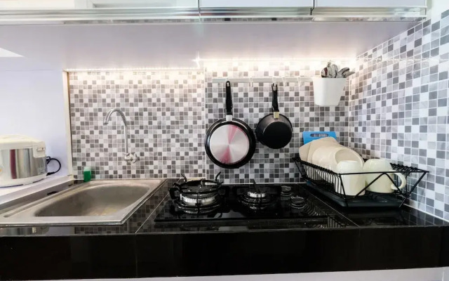 Modern Studio Akasa Pure Living BSD Apartment