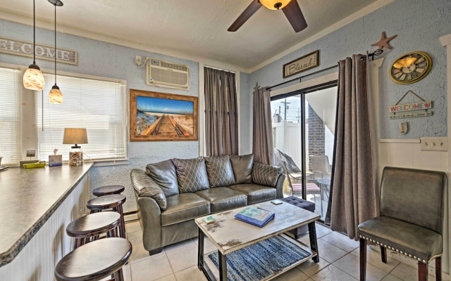 Walk to Beach: Coastal Brigantine Condo w/ Patio!