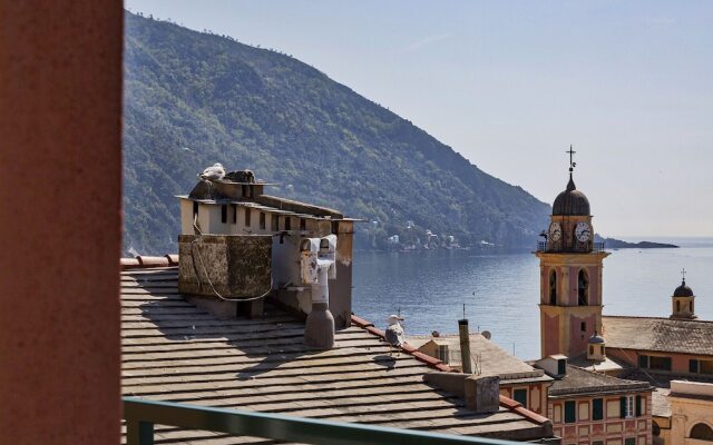 Attico vista mare a Camogli