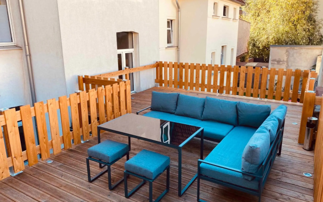 Großer Terrassentraum in Klein Venedig
