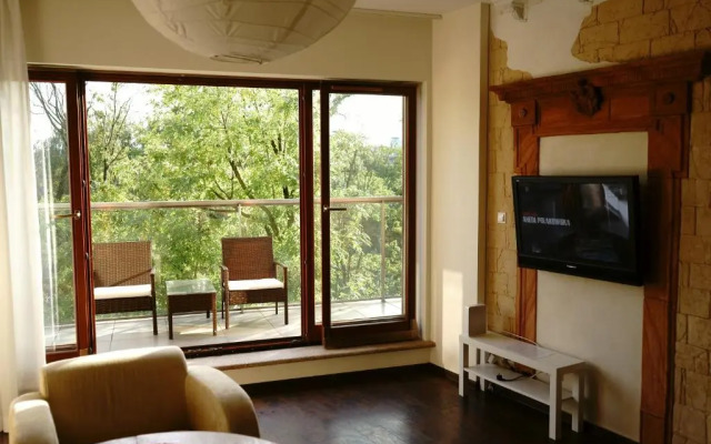 Apartament na Solnej z widokiem