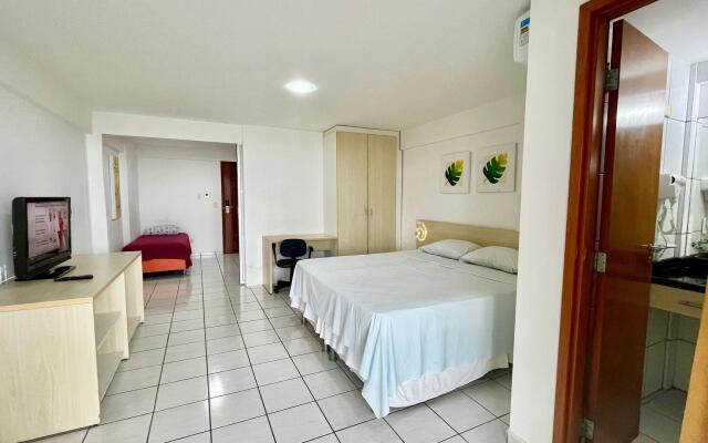 Paradise 305 Praia Flat - NBI - Vista x Mar Ponta Negra