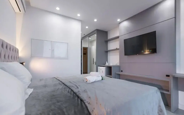 MHFA Studios em Prédio Luxuoso Vista Mar