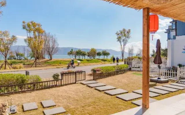 Wind and rain said sea view beauty villa