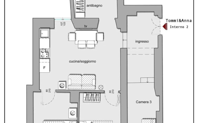 New Apartament in historical Genoa center