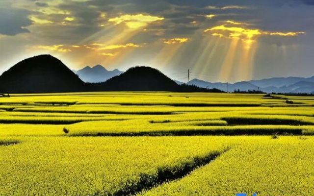 Luoping Mountain foot Renjia Station
