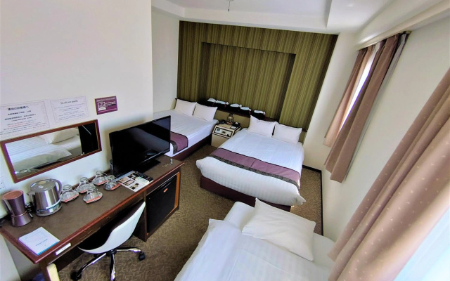 Hotel AreaOne Oita – Guest Rooms – Oita