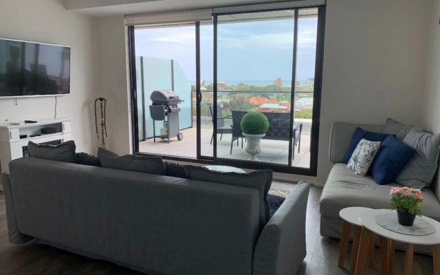 Terrace Living With Bay Views