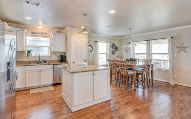 Stilted Galveston Vacation Home w/ Canal Views!