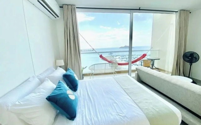 Blue loft ocean view