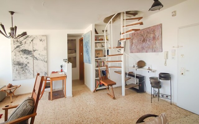 5min walk beach - Pkg - Bialik Square #TL2