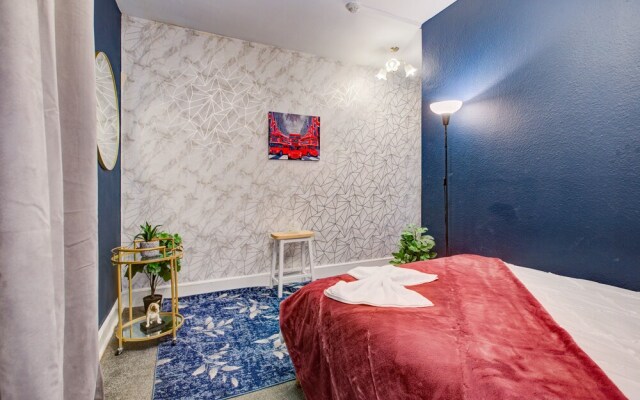 2-bedroom and Living Room Budget Apartment