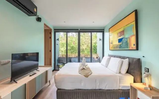 *3BrVilla with Rooftop, Pool and Sea View V160 - Hotel in Rawai - Photo 3