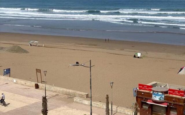 Appartement a mehdia avec vue sur la plage