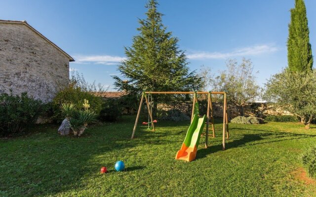 Newly built stone villa Mia with garden and pool