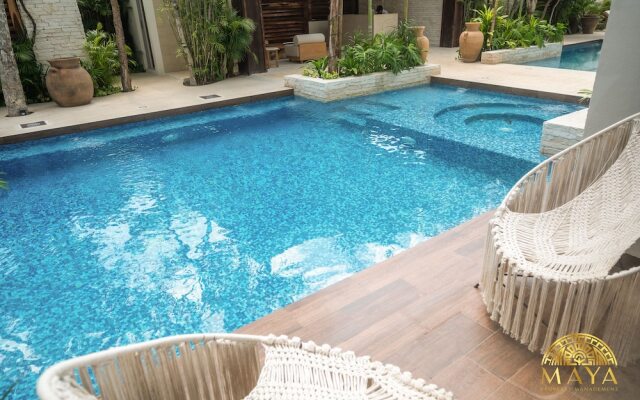 NHOA 107B Lux 1BR Condo Pool access in Aldea Zama