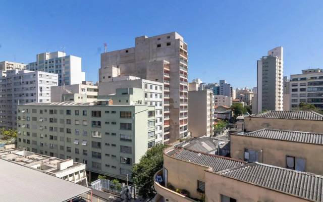 Estúdio Ap704 com varanda aconchegante Vila Buarque