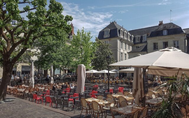 Grand T2 Vieux Tours Immeuble historique