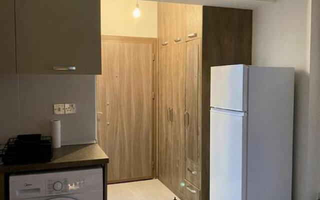 Sleek Flat With Shared Pool and Sea View in Iskele