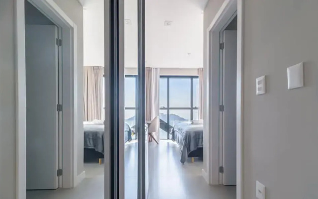 MHFA Studios em Prédio Luxuoso Vista Mar