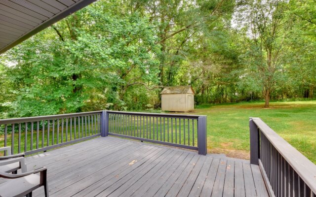 Pet-friendly Greenville Vacation Rental w/ Deck!