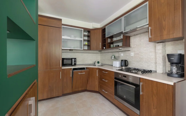 Green and Brown Apartment by Renters