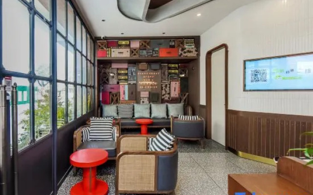 Suzhou Shilu Subway Station Shantang Street Houju Hotel